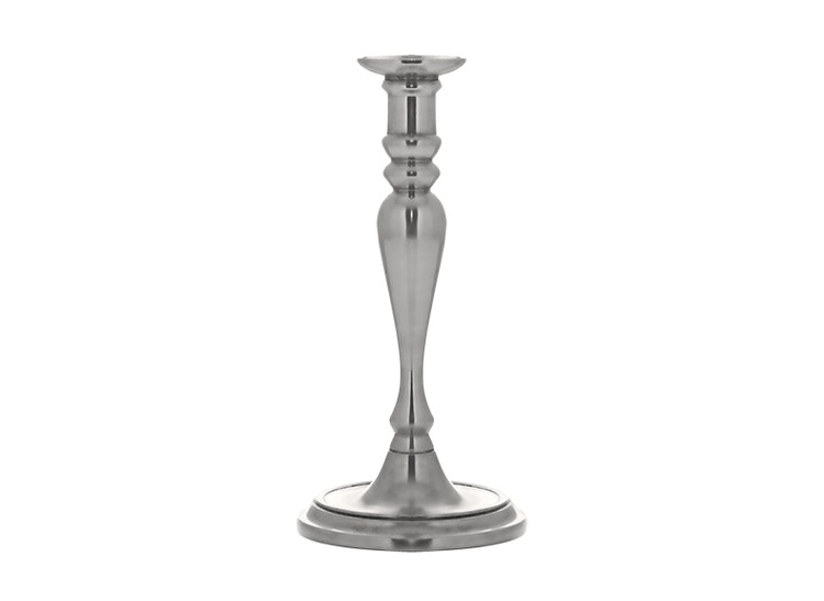 Katrinedal, candlestick in pewter, from Munka Sweden