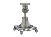 Cavaliers, candlestick in pewter, from Munka Sweden