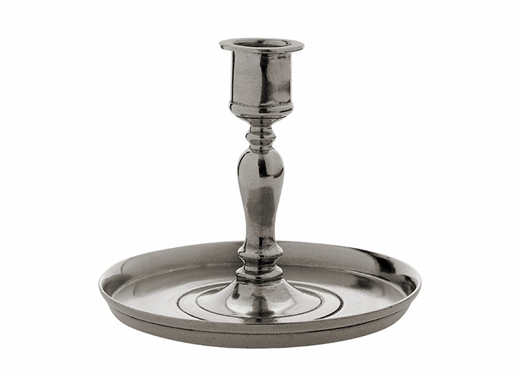 Inn, candlestick in pewter, from Munka Sweden