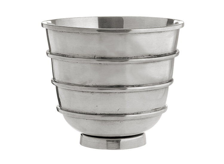 Barbro, outer pot in pewter