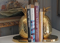 Bookends, pineapples, 22 cm