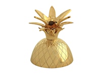 Candlestick pineapple top, brass