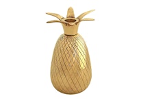 Candlestick, pineapple, 14.4 cm, brass