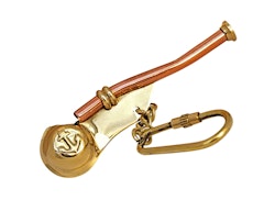 Keychain with boat whistle