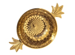 Bowl, pineapple in brass, smaller, Gusums Messing