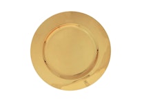 Kleine Schale aus Messing, Durchmesser 15 cm von Gusums Brass