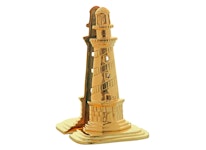 Bookends in the shape of lighthouses, brass, pair