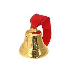 Small Christmas bell from Gusums Messing