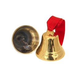 Small Christmas bell from Gusums Messing