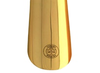 Shoe horn, short model in solid brass