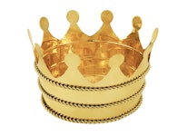 Pot in brass "Queen"