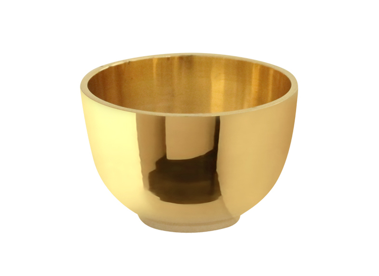 Bowl in brass, small 3.1 x 4.1 cm from Gusums Messing