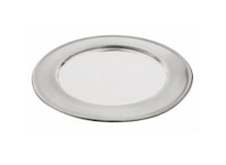 Gloria, charger plate in pewter, from Munka Sweden