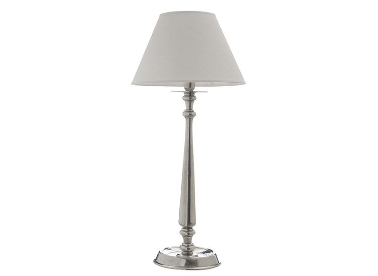 Milano, lamp base in pewter, from Munka Sweden