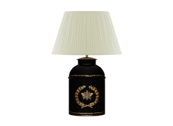 Lampa, oval, större, med humla i plåt, 55 cm
