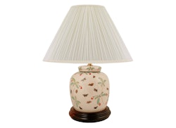 Lampfot i porslin, 17,5 cm, bär och bin