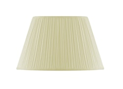 Lampskärm, oval 28 cm, antikvit, polyester