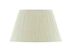 Lampshade, oval 33 cm, white, polyester