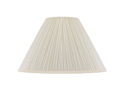 Lampenschirm, rund, 42 cm, weiß, Polyester