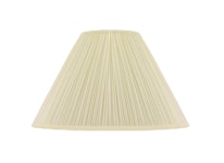 Lampshade, round, 45 cm, antique white, polyester