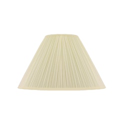 Lampshade, round, 40 cm, antique white, polyester