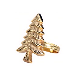 Napkin ring with Christmas tree