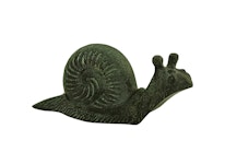 Schnecke aus Bronze , 13 cm