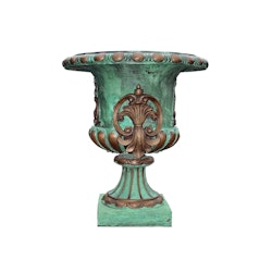 Urn 75 cm, in bronze, with green patina, Mr Fredrik Collection