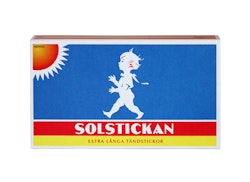 Tändstickask Solstickan Extra Långa Stickor
