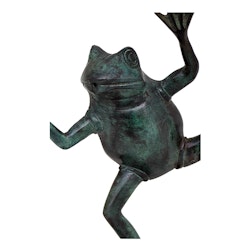Fontängroda i brons, 40 cm "Funny frog"