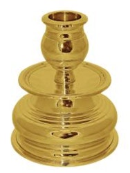 Candlestick in brass, replica of the candlestick that was found during the salvage of the Vasa ship