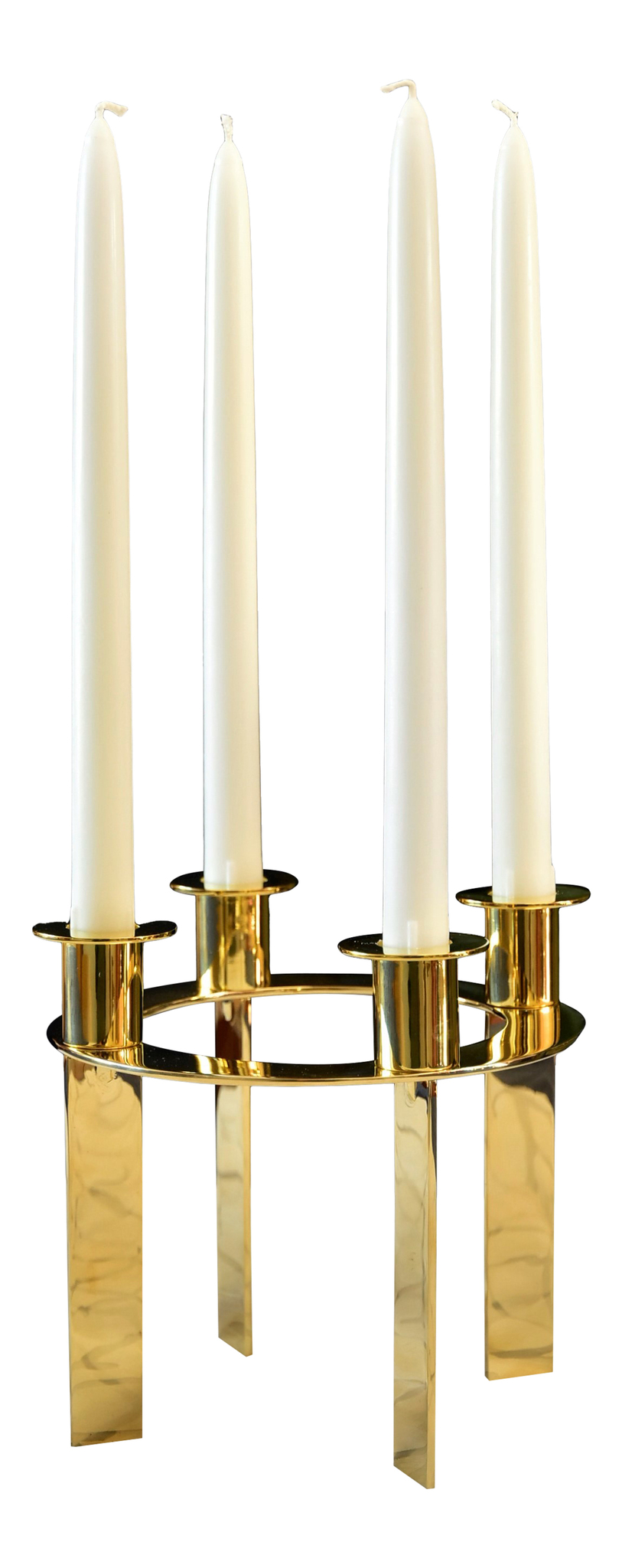 Candlestick with 4 candles for all occasions and Advent