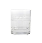 Lagerkrans, handgraverat whiskey-/drinkglas från Munka Sweden