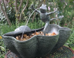 Snäckskal, större, i aluminium 60 cm x 54 cm x 20 cm