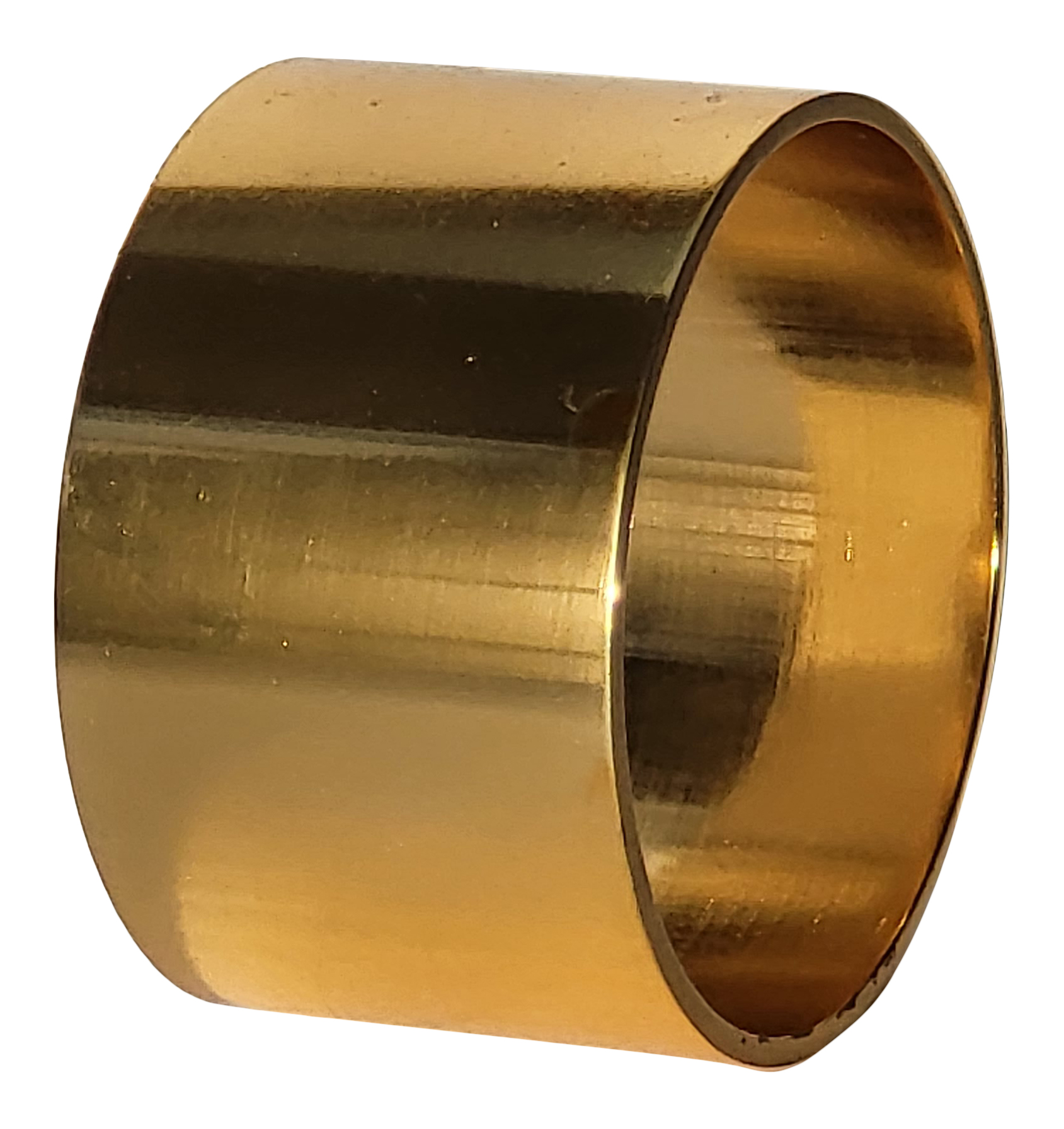 Napkin ring in brass round