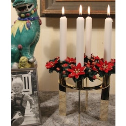 Candlestick with 4 candles for all occasions and Advent