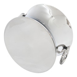 Vinkylare alt salladsskål i rostfritt stål, diameter 28 cm, höjd 14 cm