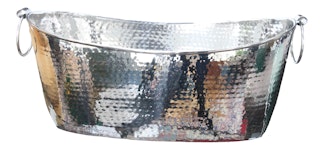 Champagne- och vinkylare i badkarsmodell, 49 cm x 26 cm x 20 cm