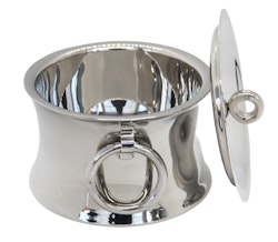 Ice cream/candy bowl with stainless steel lid