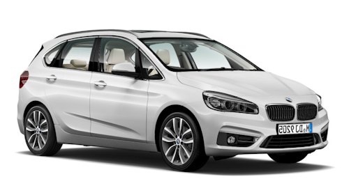 Solfilm til BMW 2-serie Active Tourer. Ferdig tilpasset solfilm til alle BMW biler.