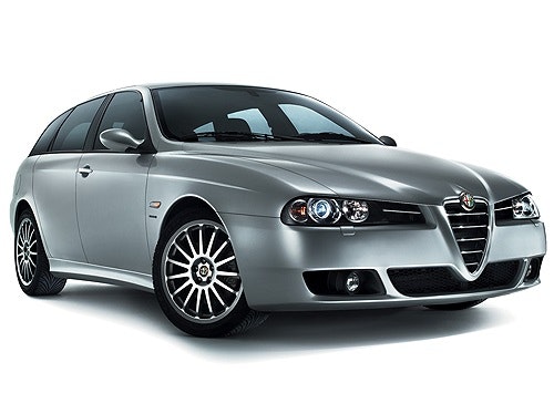 Solfilm til Alfa Romeo 156 SW. Ferdig tilpasset solfilm til alle Alfa Romeo biler.