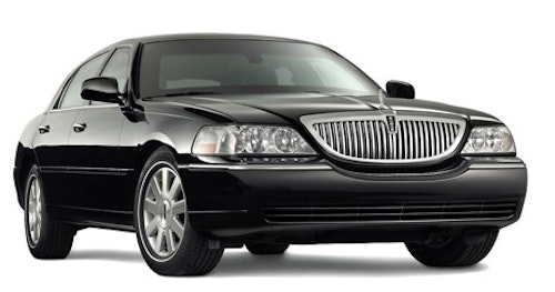 Solfilm til Lincoln Town car. Ferdig tilpasset solfilm til alle Lincoln biler.