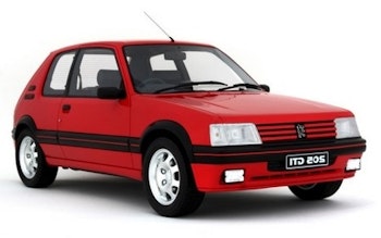 Solfilm Peugeot 205 3-d