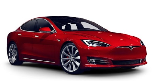 Solfilm til Tesla Model S. Ferdig tilpasset solfilm til alle Tesla biler.