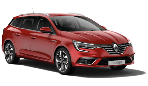 Solfilm til Renault Megane Sport Tourer. Ferdig tilpasset solfilm til alle Renault biler.