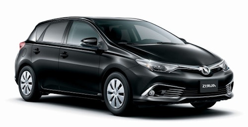 Solfilm til Toyota Auris 5-d. Ferdig tilpasset solfilm til alle Toyota biler.