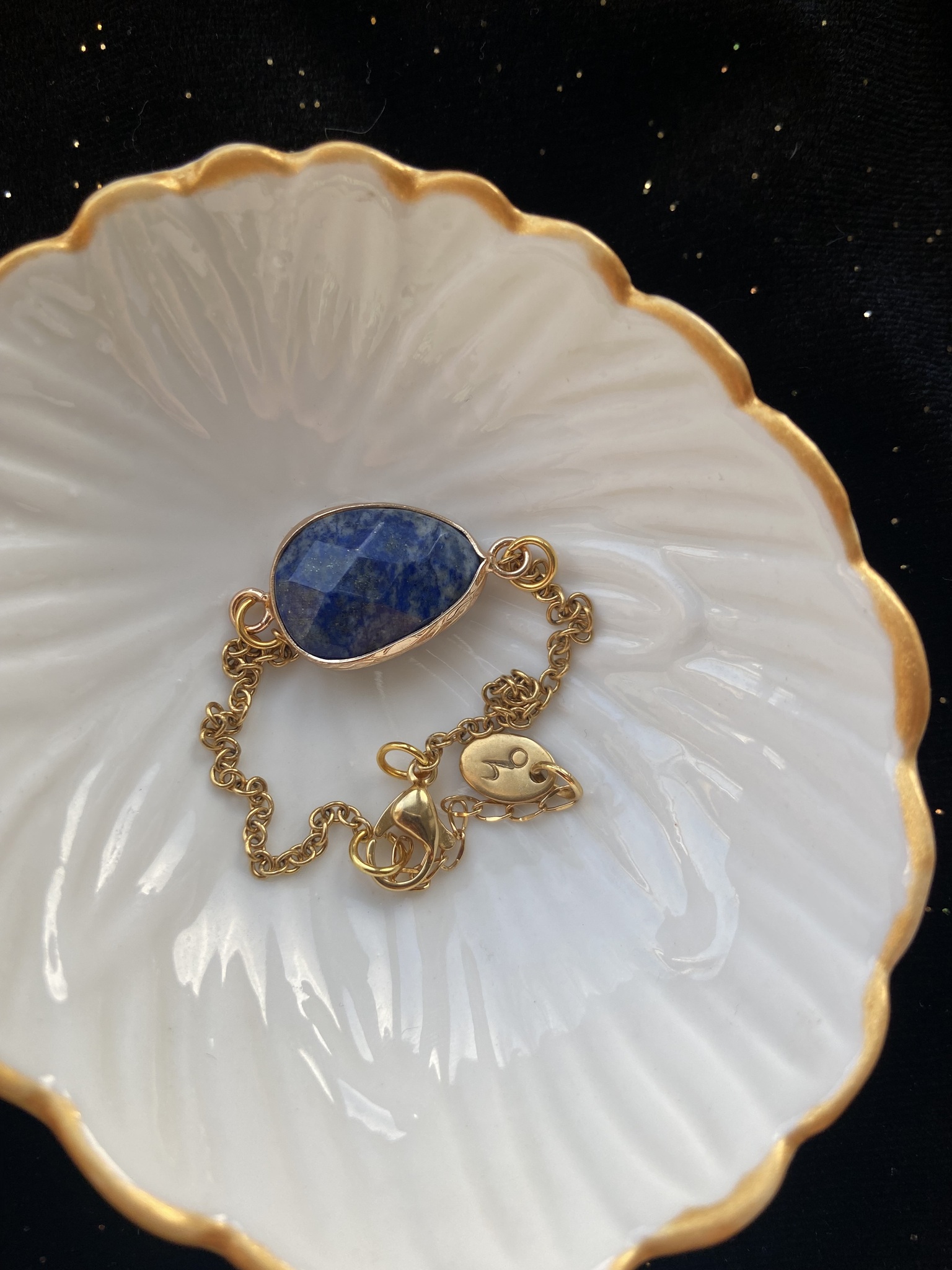 oktoberhumla Lapis Lazuli Armband