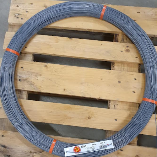 High Tensile ståltråd 2,5 mm-625 M 1st