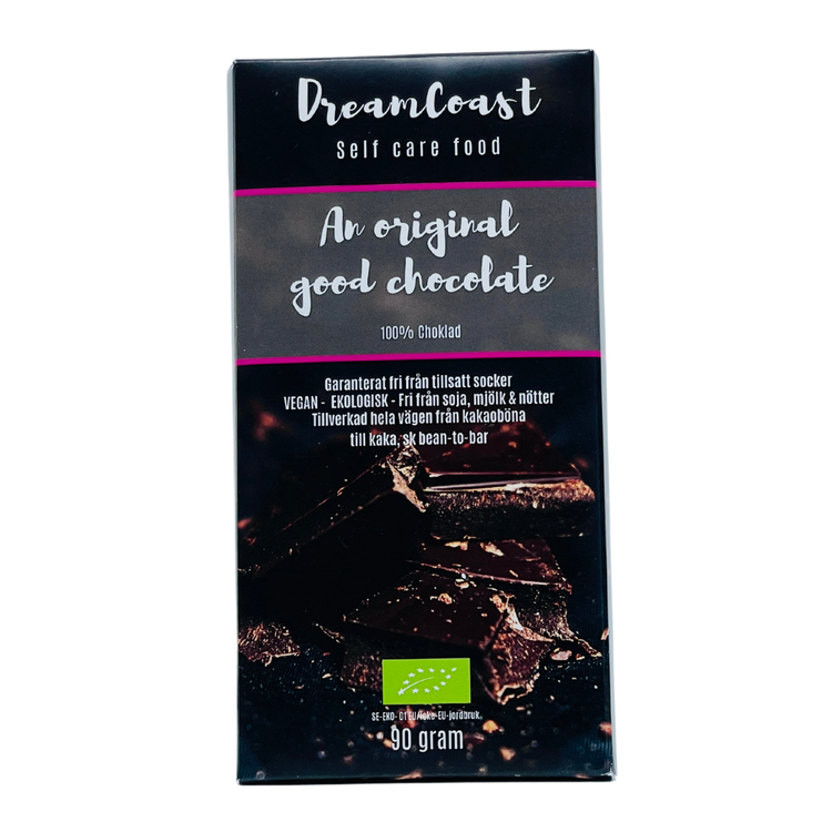 AN ORIGINAL GOOD CHOCOLATE - EKOLOGISK SOCKERFRI CHOKLAD  - 90 gram