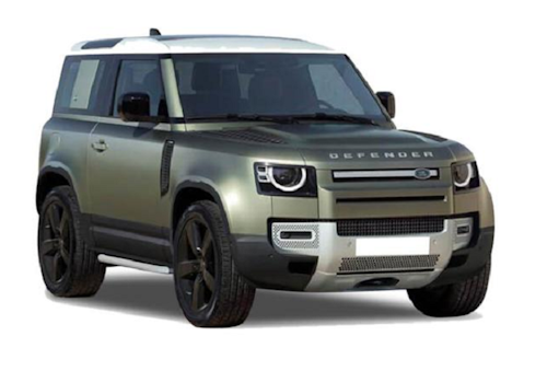 Window tint film for the Land Rover Defender Suv 3-d.